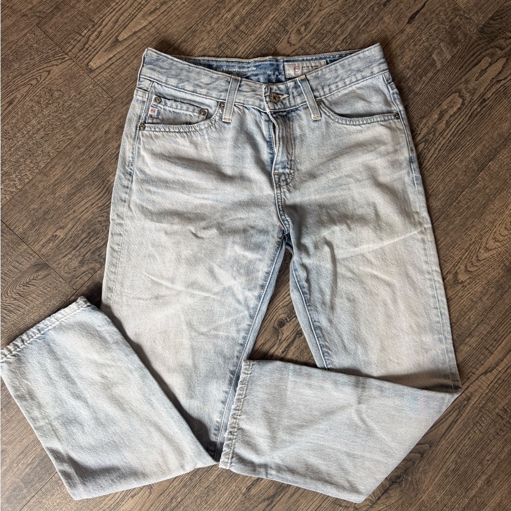 Light gray women’s Ag Adriano Goldschmidt jeans a